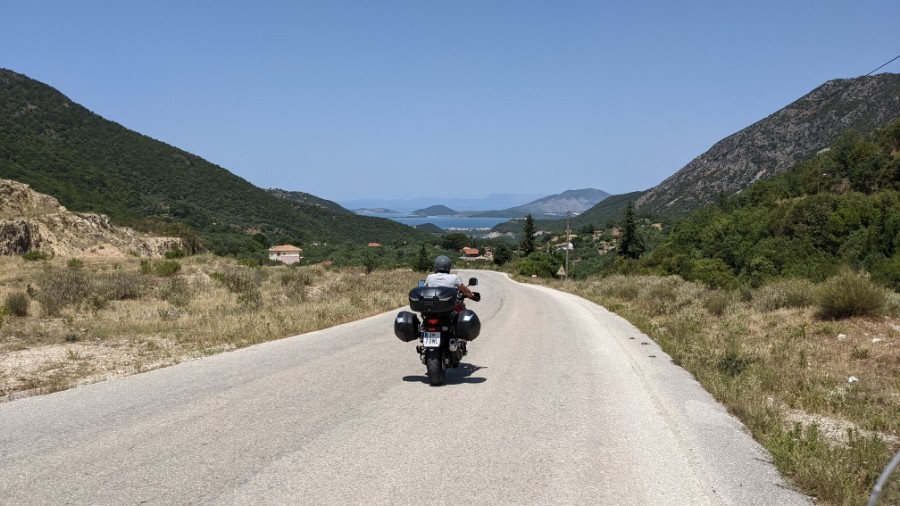 Blick auf Igoumenitsa