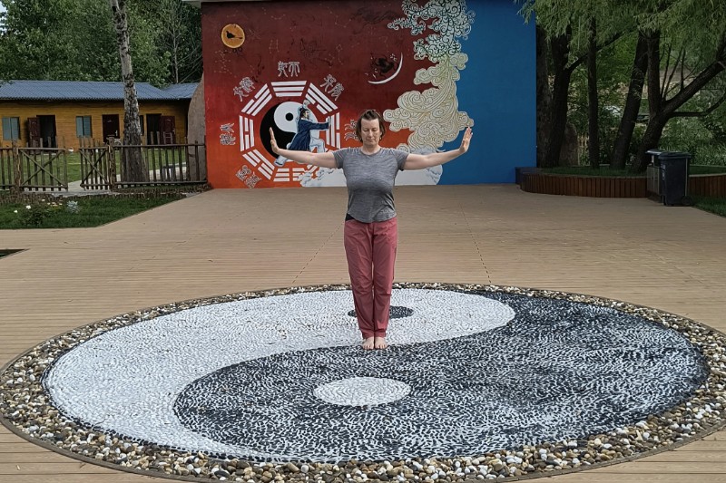 Qigong Platz in China