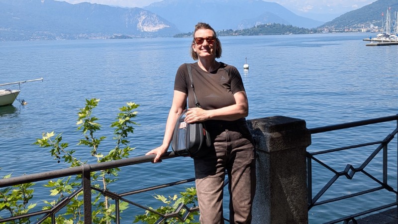 Am Lago Maggiore bei Sonnenschein