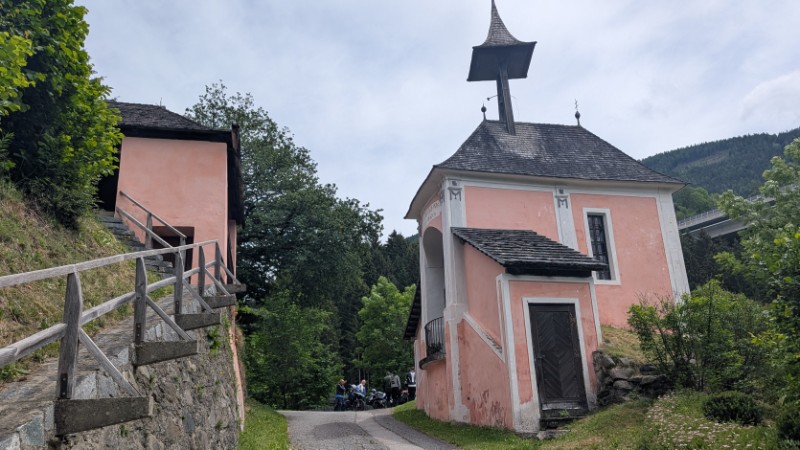 geteilte Kirche in Gmünd