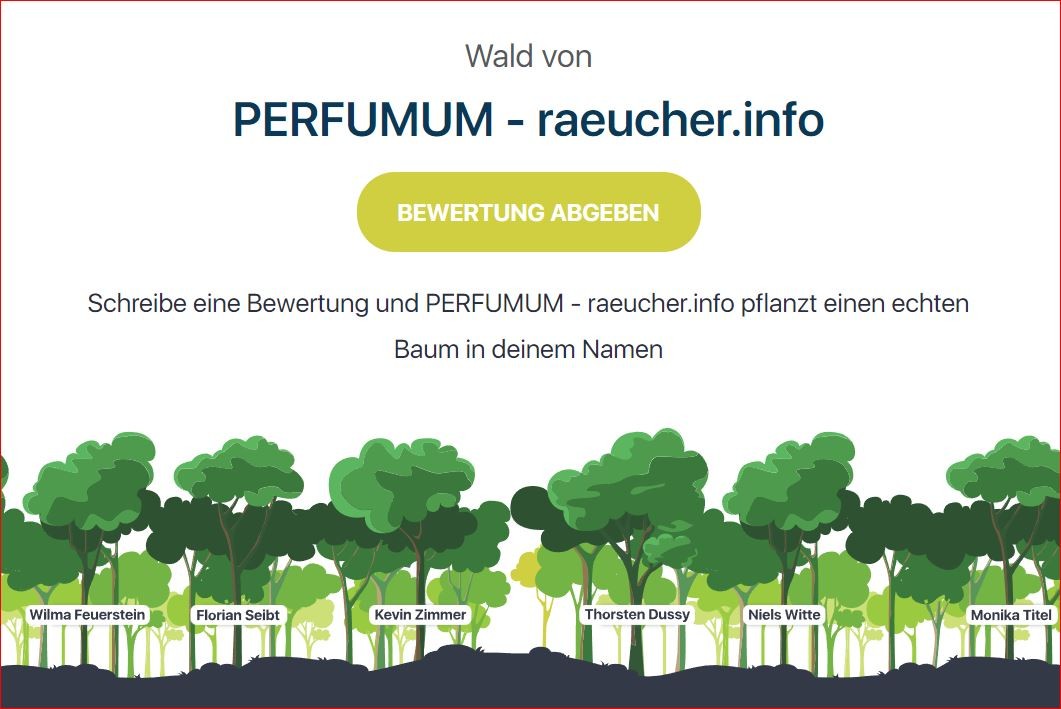 PERFUMUM Wald Bewertungswald von Perfumum